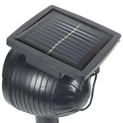 Projecteur led solaire laser fixe motif pois rouge^Gifi New