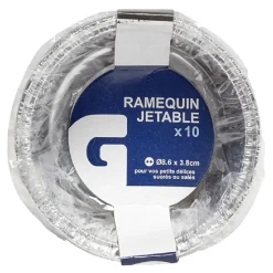 Gifi Cuisson^Ramequin en aluminium diamètre 8,6cm par 10