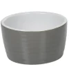 Gifi Cuisson^Ramequin individuel grès côtelé gris
