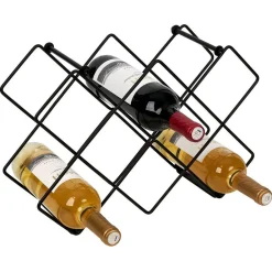 Gifi Rangement De Cuisine^Range bouteille en fer 42x14x28 cm