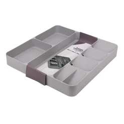 Gifi Rangement De Cuisine^Range couvert 8 compartiments gris