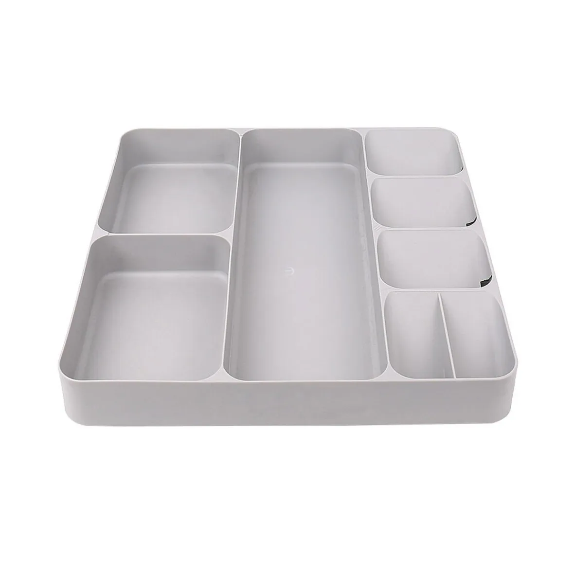 Gifi Rangement De Cuisine^Range couvert 8 compartiments gris