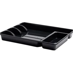 Gifi Rangement De Cuisine^Range-couverts plastique noir