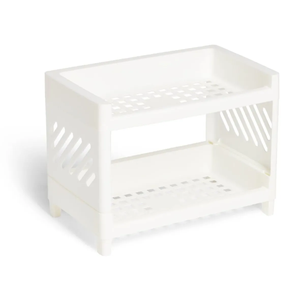 Gifi Rangement De Cuisine^Rangement à épices Sun Day polypropylène blanc L24x18xH14,5cm