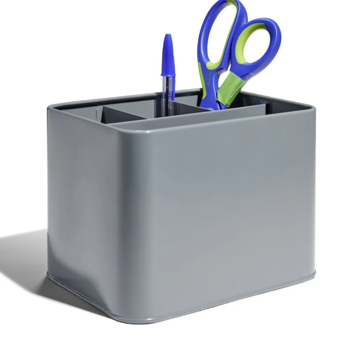 Gifi Rangement De Cuisine^Rangement couverts fer gris 17x13xH12cm