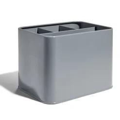 Gifi Rangement De Cuisine^Rangement couverts fer gris 17x13xH12cm
