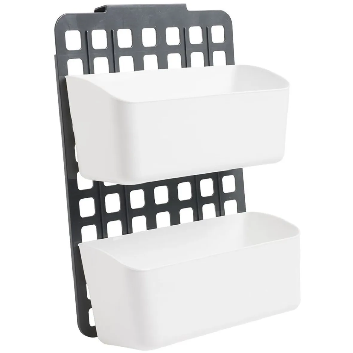 Gifi Rangement De Cuisine^Rangement de porte ajustable gris