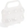 Gifi Rangement De Cuisine^Rangement frigo pour oeuf polypropylène blanc transparent