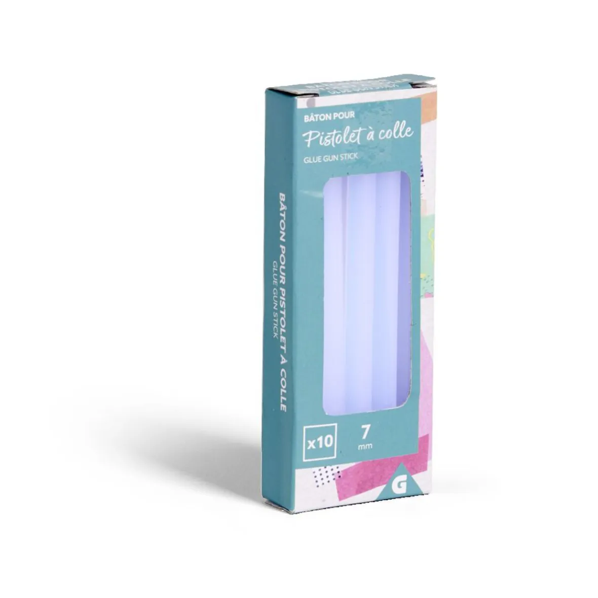 Recharges pour pistolet à colle Ø0,7x10cm 10 pièces^Gifi Online
