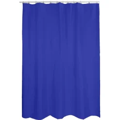 Rideau de douche uni bleu^Gifi Outlet