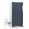 Rideau de douche uni bleu foncé 180x200cm 100% polyester^Gifi Online