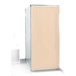 Rideau de douche uni rose 180x200cm^Gifi Clearance