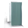 Rideau de douche uni vert 180x200cm 100% polyester^Gifi Sale