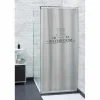 Rideau de douche Urban blanc et noir^Gifi Sale