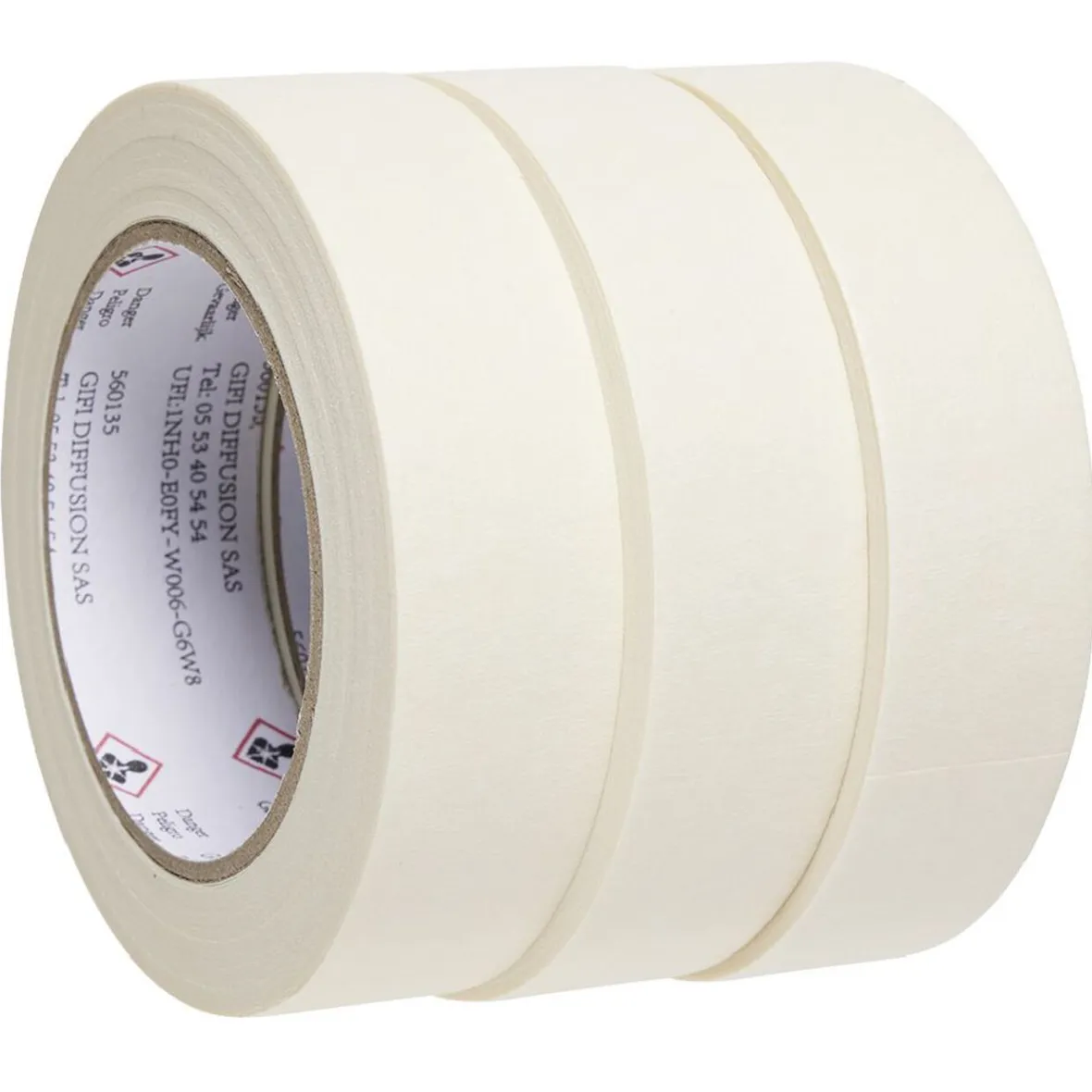 Ruban de masquage x3 - 50 m^Gifi Outlet