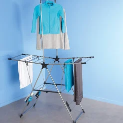 Best Séchoir avec portant étendoir à linge 18m Entretien Du Linge
