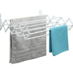 Best Séchoir extensible à fixer au mur Entretien Du Linge