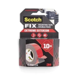 Scotch adhésif double face fixation extrême extérieur charge 10kg 19mm 1,5m^Gifi Outlet