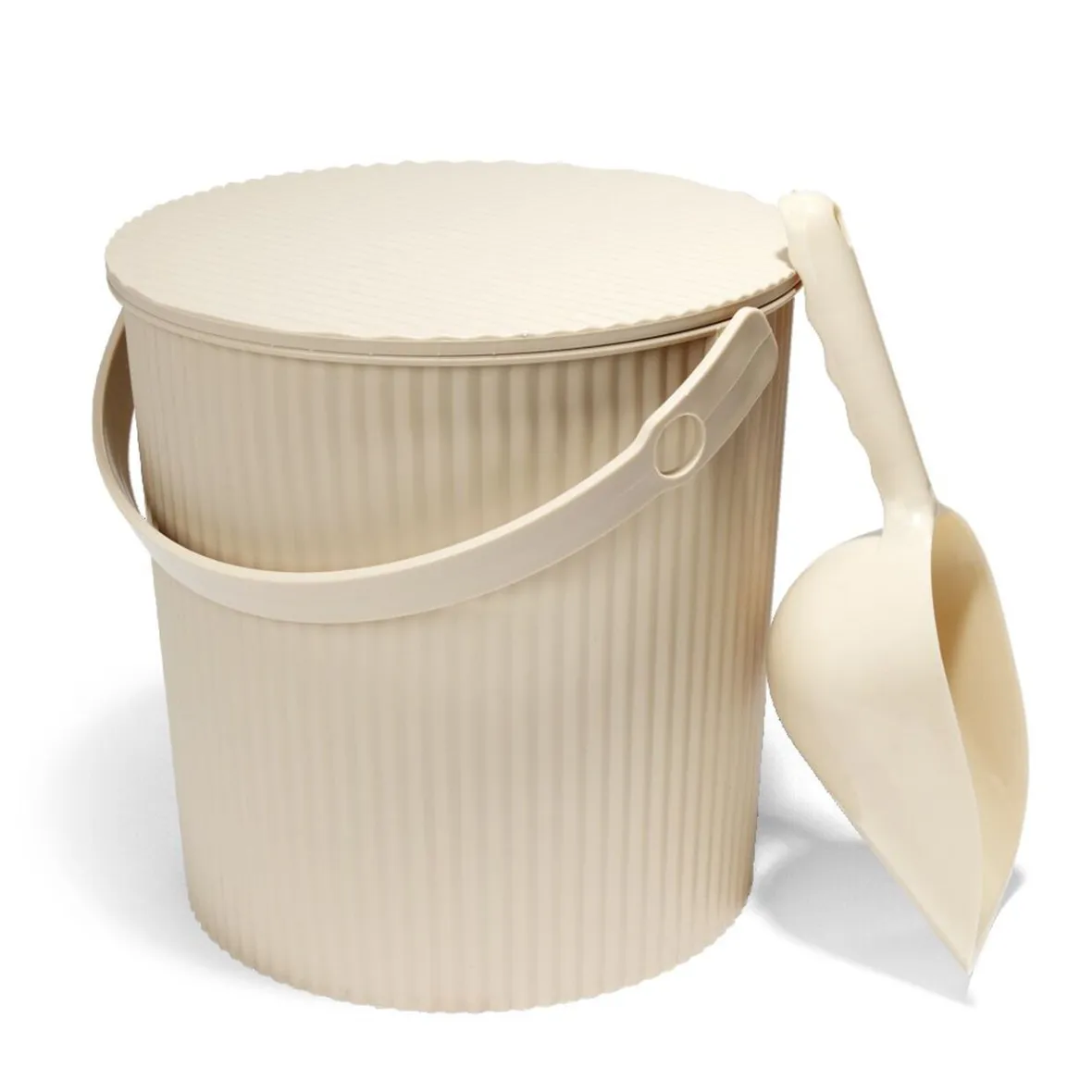 Hot Seau de stockage pour croquettes 10L - Ø26xH.26 cm Rangement