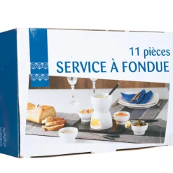Gifi Petit Électroménager^Service à fondue 11 pièces