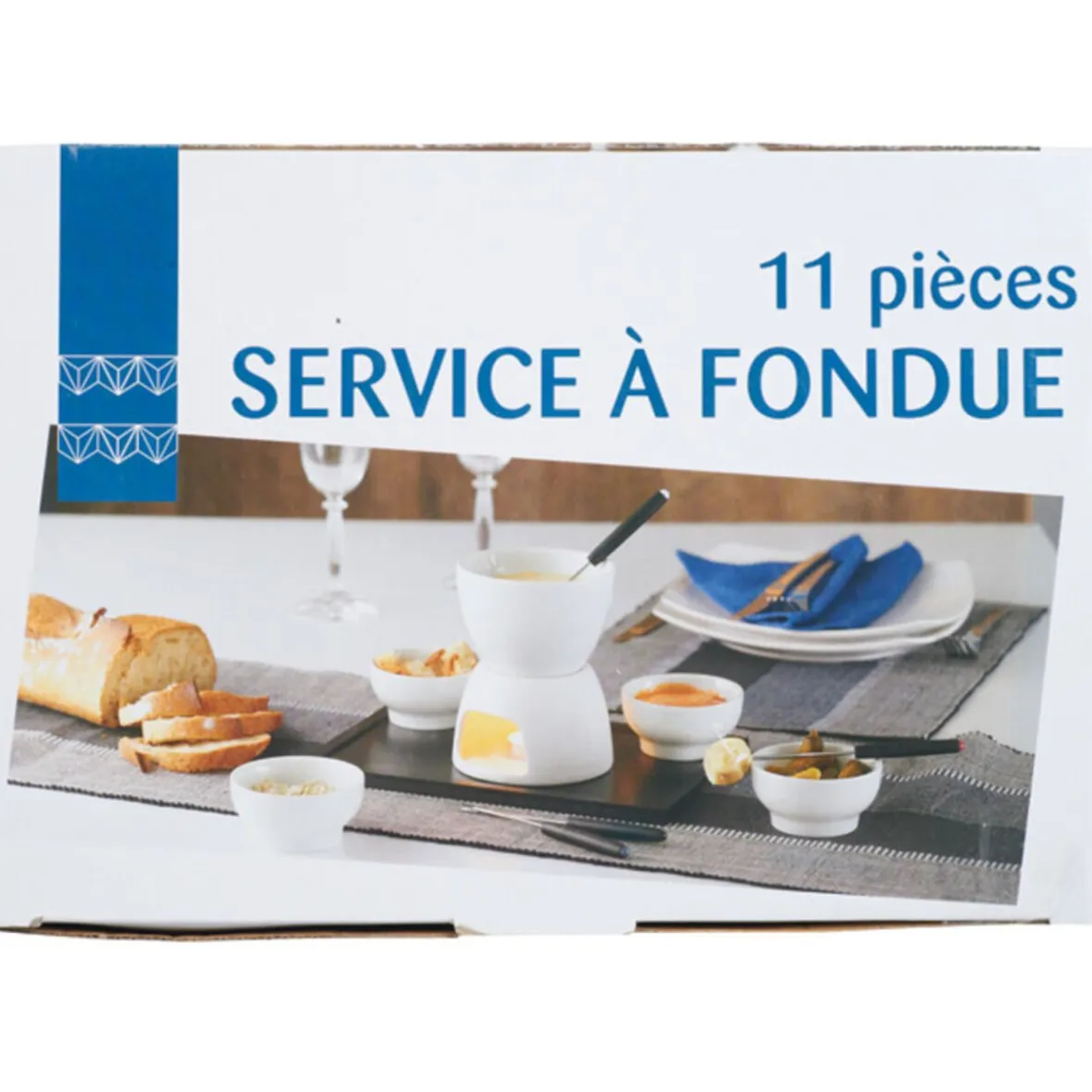 Gifi Petit Électroménager^Service à fondue 11 pièces