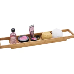 Serviteur de baignoire en bambou^Gifi Online