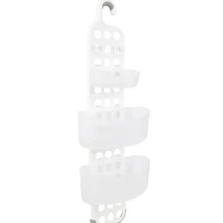 Serviteur de douche 4 paniers blanc^Gifi Outlet