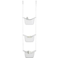 Serviteur de douche blanc 3 étages^Gifi Online