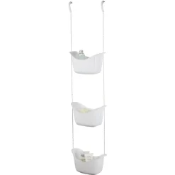 Serviteur de douche blanc 3 étages^Gifi Online