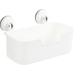 Serviteur de douche blanc fixation ventouses^Gifi Hot