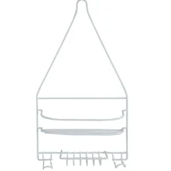 Serviteur de douche métal blanc^Gifi Sale