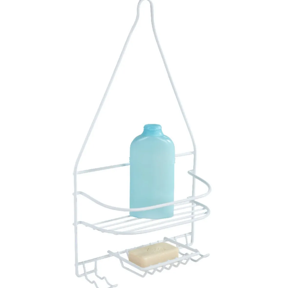 Serviteur de douche métal blanc^Gifi Sale
