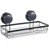 Serviteur de douche métal noir^Gifi Discount