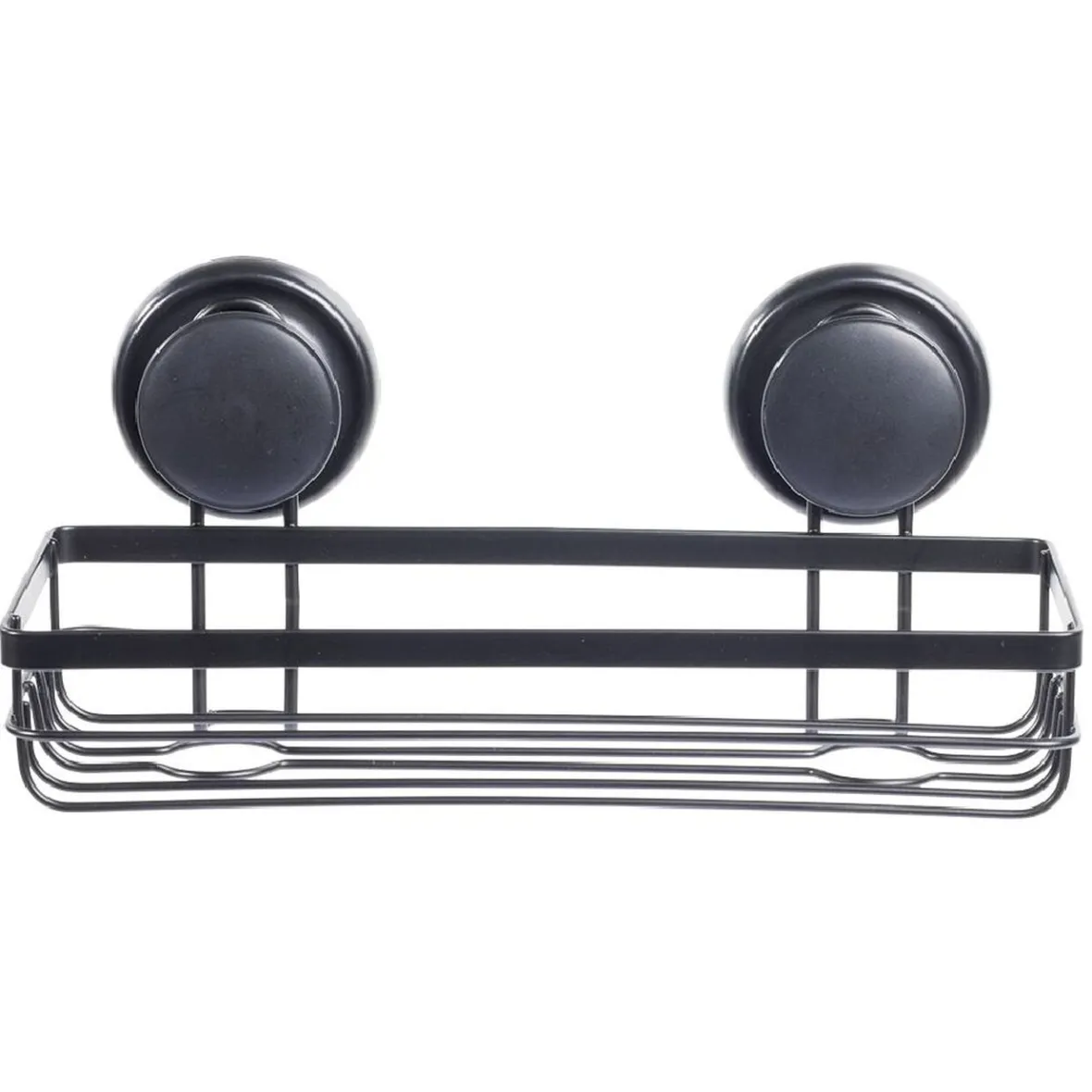 Serviteur de douche métal noir^Gifi Discount