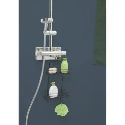 Serviteur de douche noir mat^Gifi Outlet