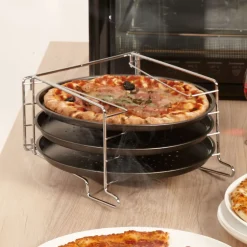 Gifi Cuisson^Set chauffe 3 pizzas