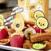 Gifi Cuisson^Set de caissettes à muffin + piques décor Halloween - 24 pièces