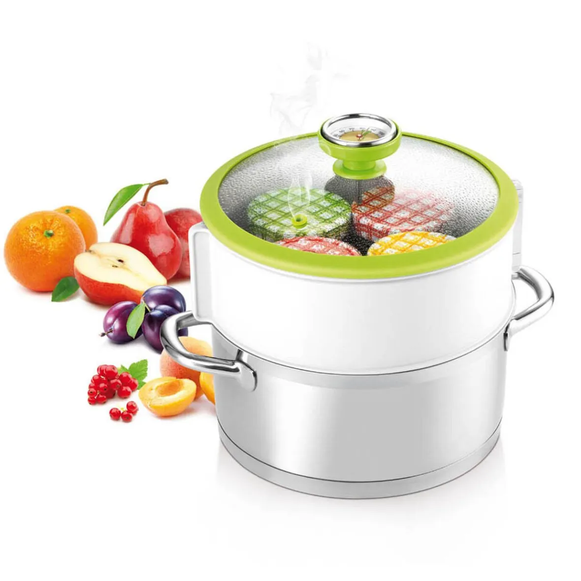 Gifi Petit Électroménager^Set de mise en conserve avec thermomètre intégré