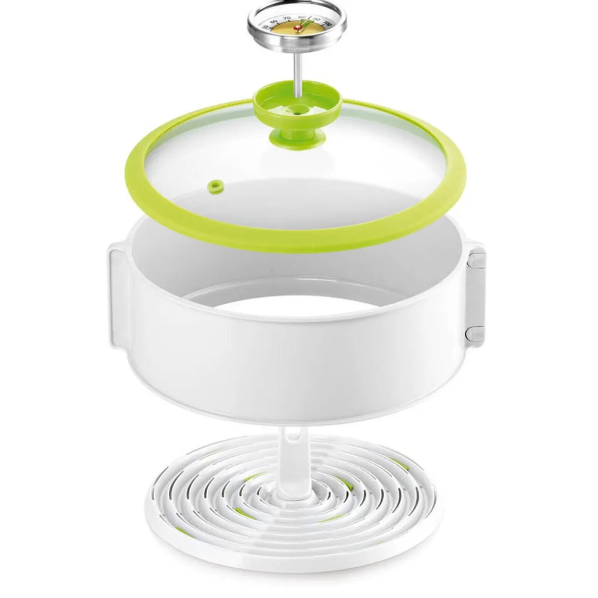 Gifi Petit Électroménager^Set de mise en conserve avec thermomètre intégré