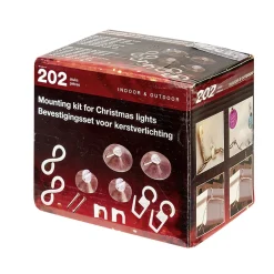 Set d'installation pour guirlande extérieure 202 pièces^Gifi Hot