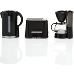 Gifi Petit Électroménager^Set petit déjeuner Homday noir