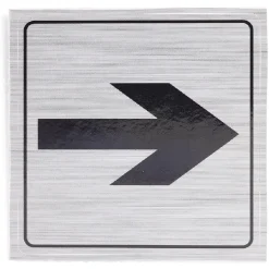 Signalétique adhésive "flèche directionnelle" - 8x8 cm^Gifi Best
