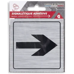 Signalétique adhésive "flèche directionnelle" - 8x8 cm^Gifi Best