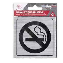 Signalétique adhésive "Interdiction de fumer" - 8x8 cm^Gifi Online