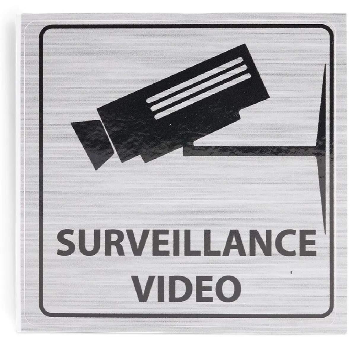 Signalétique adhésive "Surveillance vidéo" - 8x8 cm^Gifi Sale