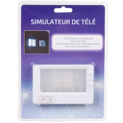 Simulateur de télé anti-cambriolage^Gifi