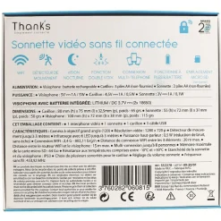 Sonnette vidéo connectée^Gifi Outlet