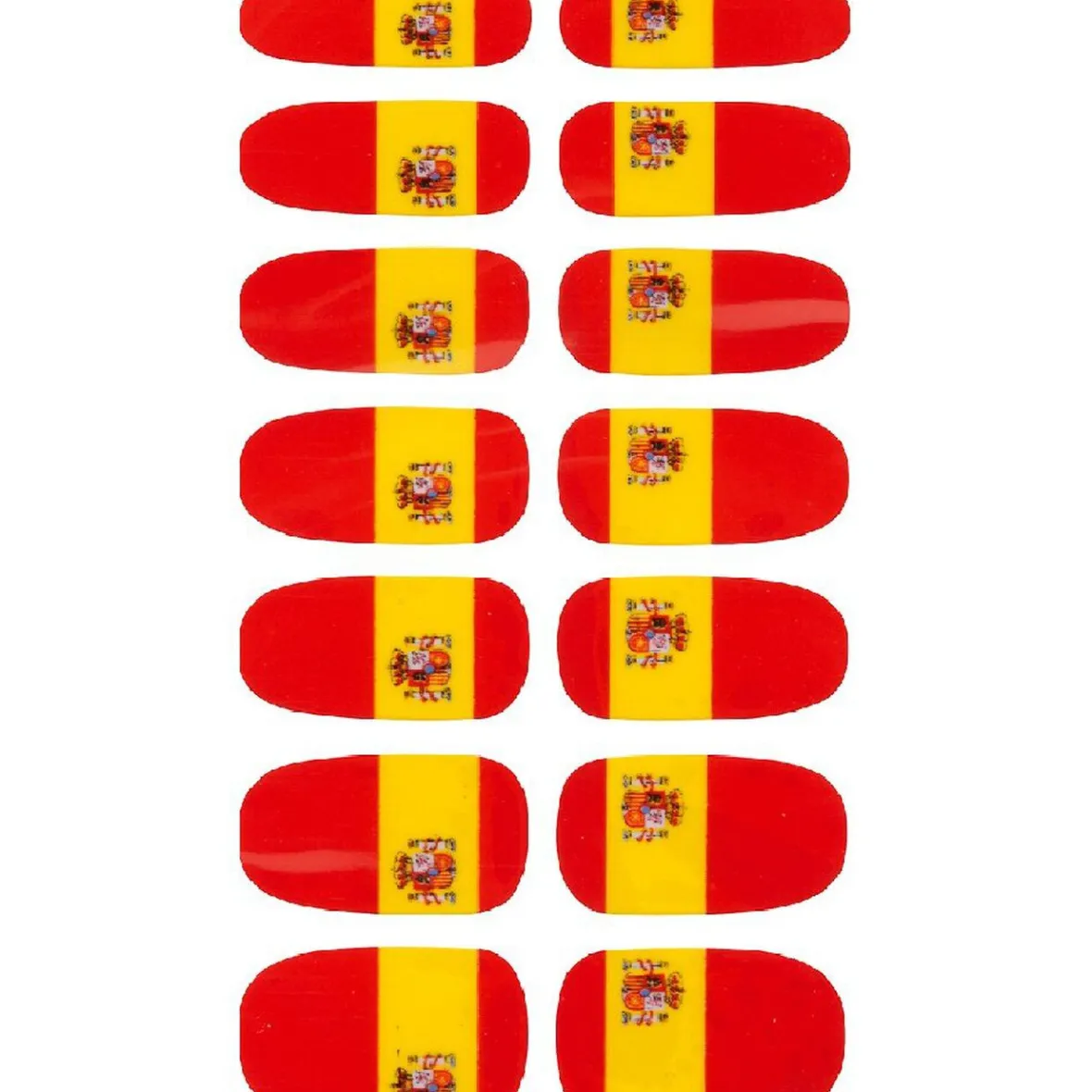 Sticker ongles supporter Espagne x14^Gifi Online