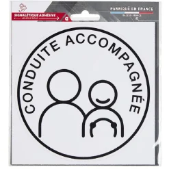 Sticker voiture jeune conducteur^Gifi