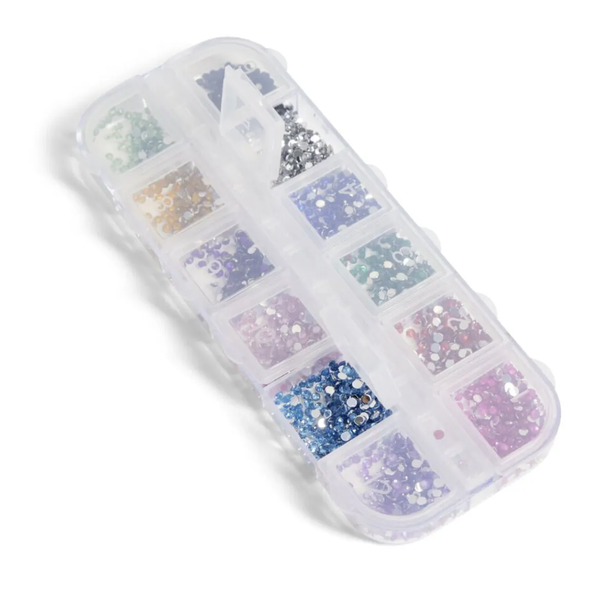Strass pour ongles boîte 12 compartiments^Gifi Clearance